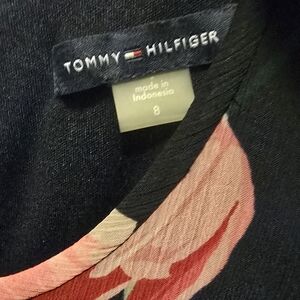 Tommy Hilfiger Black Floral Dress